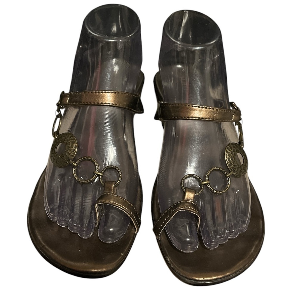 Matisse bronze sandals